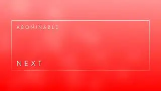 FOX Movies | Next Ident - Abominable [FANMADE]