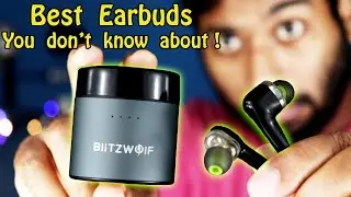 Best TWS Earbuds Under 5000- BlitzWolf BW-FYE8 Review | TWS Bluetooth Headphones + BlitzWolf BW-BTS4