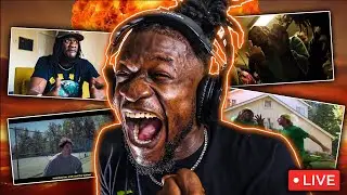 I'M THE BEST WHITE RAPPER! (Scru Face Jean Reacts to Your Music Live!)