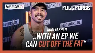 Kublai Khan TX: "With an EP we can cut off the fat" | Full Force Festival 2023