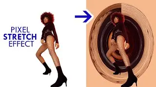 PIXEL STRETCH EFFECT in Photoshop | Step By  Step Tutorials