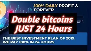 New btc doubler site 2019   | new legit sites today released