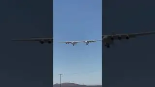 Stratolaunch The World’s Largest Composite Aircraft #shorts
