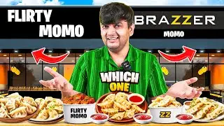 BRAZZER MOMOS vs FLIRTY MOMOS | Battle of Funny Names Restaurant 