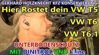 Hier Rostet dein VW T5 - VW T6 - VW T6.1