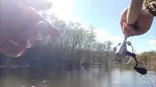 Рыбалка на реке Оскол весна 2018г.!!!