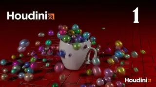 My Houdini Journey, Part 1.  Rigid body sim.