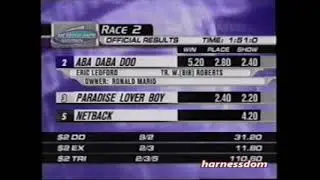 2001 Meadowlands ABA DABA DOO Eric Ledford Open Pace $35,000