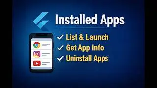 How to Get Installed Apps in Flutter | installed_apps Plugin Demo