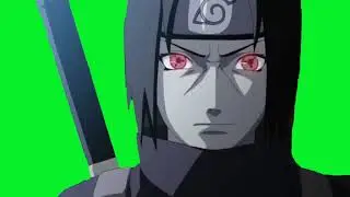 Mentahan green screen anime Naruto (Itachi)