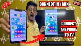 How To Connect Phone To Android Tv Hindi l Phone Se Tv Kaise Connect Kare l Connect Ph To Tv
