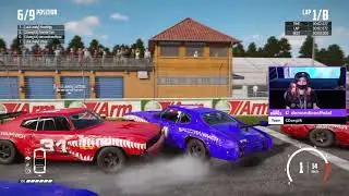 Team LuluLuvely vs Team CDawgVA Twitch Rivals Wreckfest
