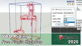 VBO Piping Free Sketchup Plugin 2020
