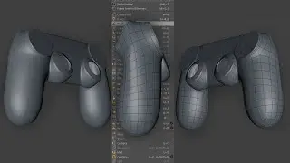 Playstation Controler 3D Modeling | Cinema 4D Advanced Modeling Tutorial