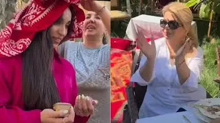 NAZİLƏ SƏFƏRLİ SƏNƏT YOLDAŞLARINI BAĞA YIĞDI, GƏLİNİNƏ DUVAXQAPMA MƏRASİMİ KEÇİRDİ-MÜĞƏNNİ NAZƏNİN..
