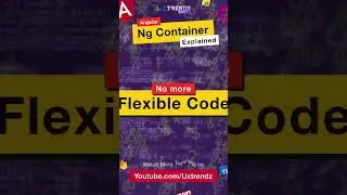 Ng Container in #angular with @uxtrendz #ytshorts #shorts #shortsviral (2023)