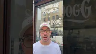 Visiting Bleecker Trading in NYC to open cards! #thehobby #sportscards