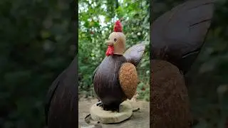 Coconut Shell Craft 🥥🥥 🥥 #shorts #short  #bestoutofwaste #ecofriendly #diy #ideas
