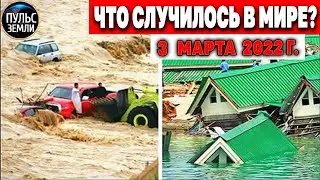 Катаклизмы за день 3 МАРТА 2022! Пульс Земли! 