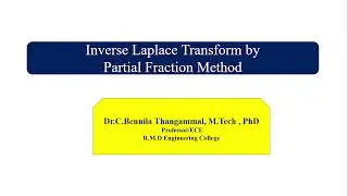 Inverse Laplace Transform