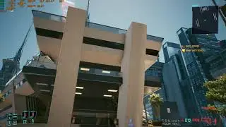 Cyberpunk 2077 Struggle To Get To V's Mansion 