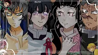 || (ALL PARTS) Hashiras reacts to Kamaboko Squad || No ships || Kimetsu no yaiba || KNY/DS ||
