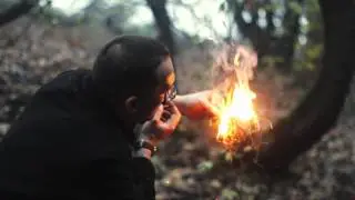 Bushcraft Bowdrill Fire Lighting