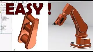 Solidworks Complete Tutorial | ARM ROBOT  | ABB |  -3- LINK 2