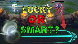 LUCKY or SMART? | LoL Moments