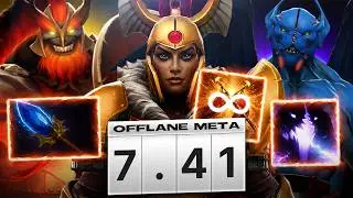 OFFLANE HEROES' META IN PATCH 7.41