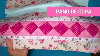 Pano de copa com DETALHES EXCLUSIVOS!