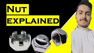 Nut or bolt Explained || Nut and there types|| mech tech dhanu
