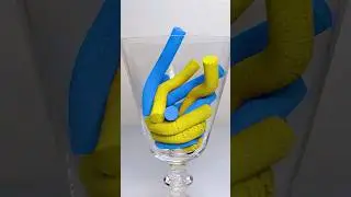 Satisfying Relaxing Sand Noodles Kinetic ASMR 