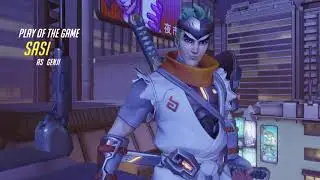 Genji slice n' dice | POTG | Overwatch | 4K60FPS