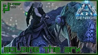 ARK IN SPACE! EXPLORING THE LUNAR BIOME! Soloing the Ark S5E121