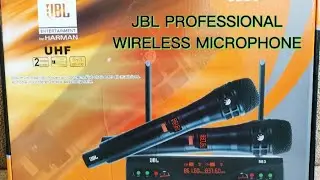 UNBOXING: JBL PROFESSIONAL WIRELESS MICROPHONE