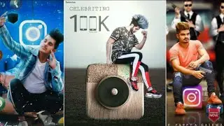 100K editing : Instagram follower Editing : Picsart Instagram Follower Editing  : Mohammad Ashraf