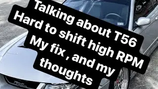Cobra T56 Hard to shift Talk .. and my fix to my situation.
