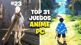 TOP 31 - Juegos Estilo ANIME para PC de BAJOS, MEDIOS y ALTOS Recursos | Juegos Anime PC