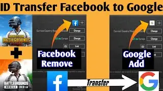 How To Transfer PUBG/BGMI Facebook Account To Google Account in 2024😱 Change Pubg Login Account 2024