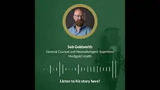 Celebrating World Dyslexia Day 2023 - Seb Goldsmith, General Counsel - Medigold Health
