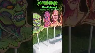 GOOSEBUMPS Unloved Ones Haunted Mask Halloween Art  
