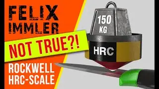 HRC Rockwell values are not comparable !!  - What every Knife Freak should know about Rockwell
