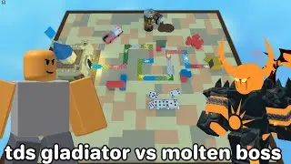 Tds speedrun with gladiator and more towers