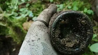 Лес под Ригой. коп по войне. Немецкие позиции. ПМВ.