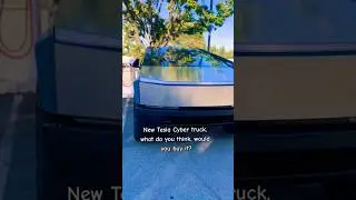NEW TESLA CYBERTRUCK WOULD YOU BUY IT? #shorts