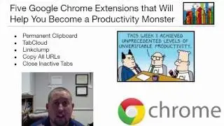 Five Google Chrome Extensions to Become a Productivity Monster!