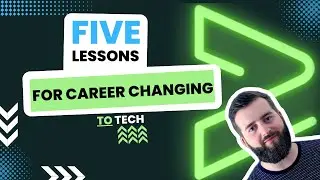 5 Lessons for Career Changing Coders! | @cameronblackwoodcode