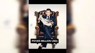 5 MOST RICHEST KPOP IDOLS #shorts #kpop #psy #bigbang