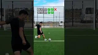 Goalkeeper vs Outfielder Crossbar Challenge 🥵